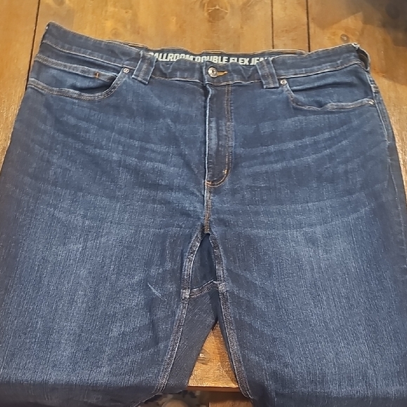 Duluth Trading Co Dark Blue Straight Jeans - Picture 2 of 7